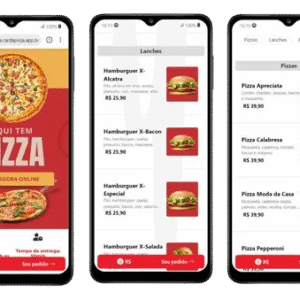 Cardápio Pizzaria Completo